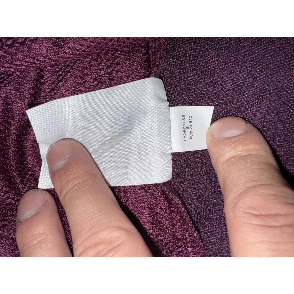 Jordan Sport Women's Bordeaux/Black Diamond Shorts - Picture 8 of 12